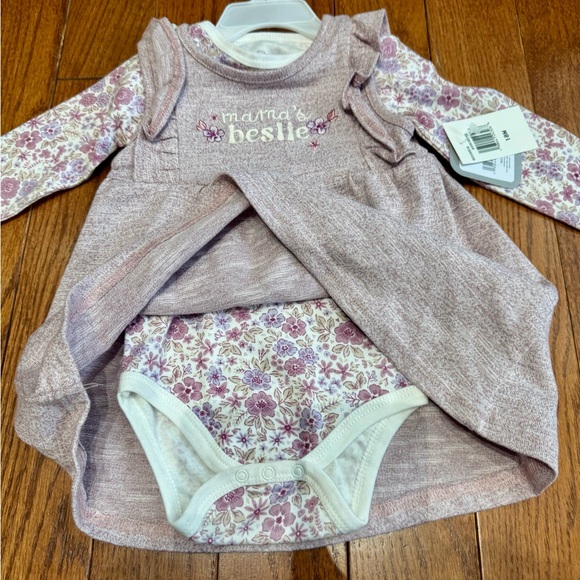 Rene Rofe Baby White and Pink Ensemble (18 Months) NWT - Picture 2 of 4